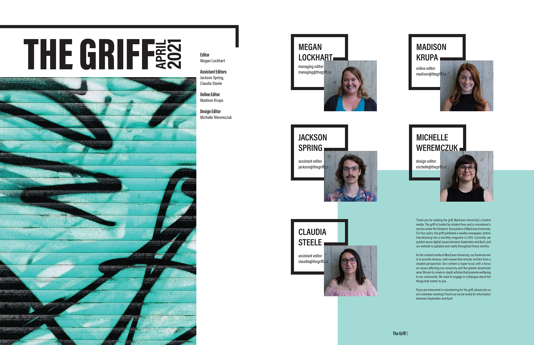 The Griff Magazine Redesign - Publication - Image 2