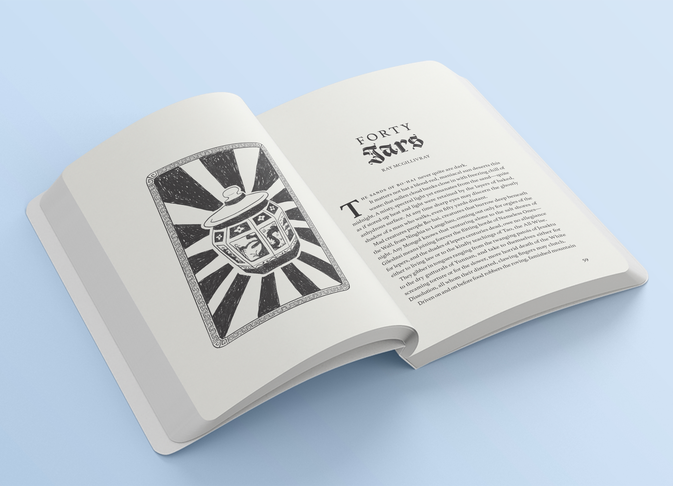Weird Tales Book Design - Image 3