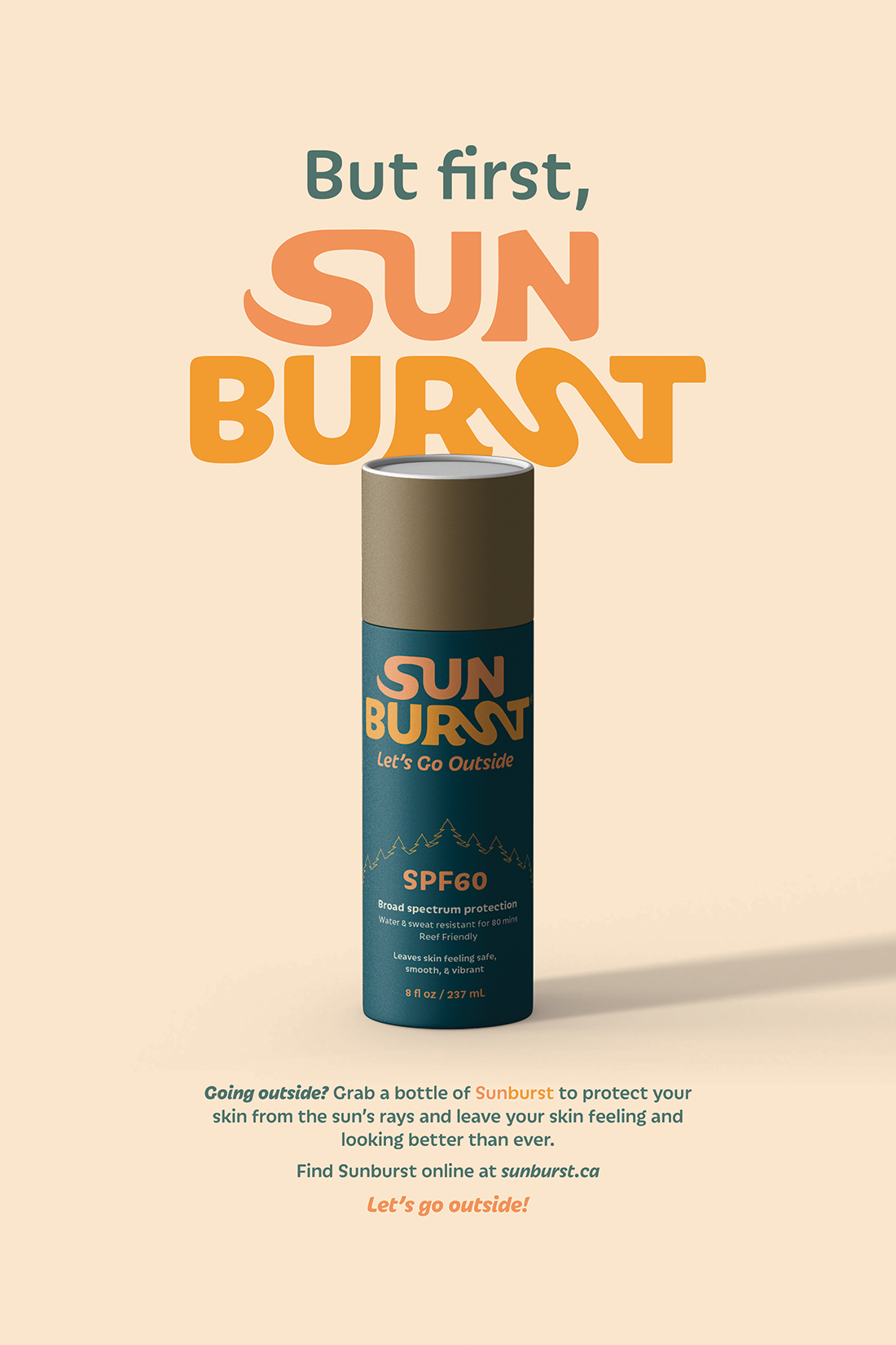 Sunscreen Branding, Packaging, and Advertising - Image 1