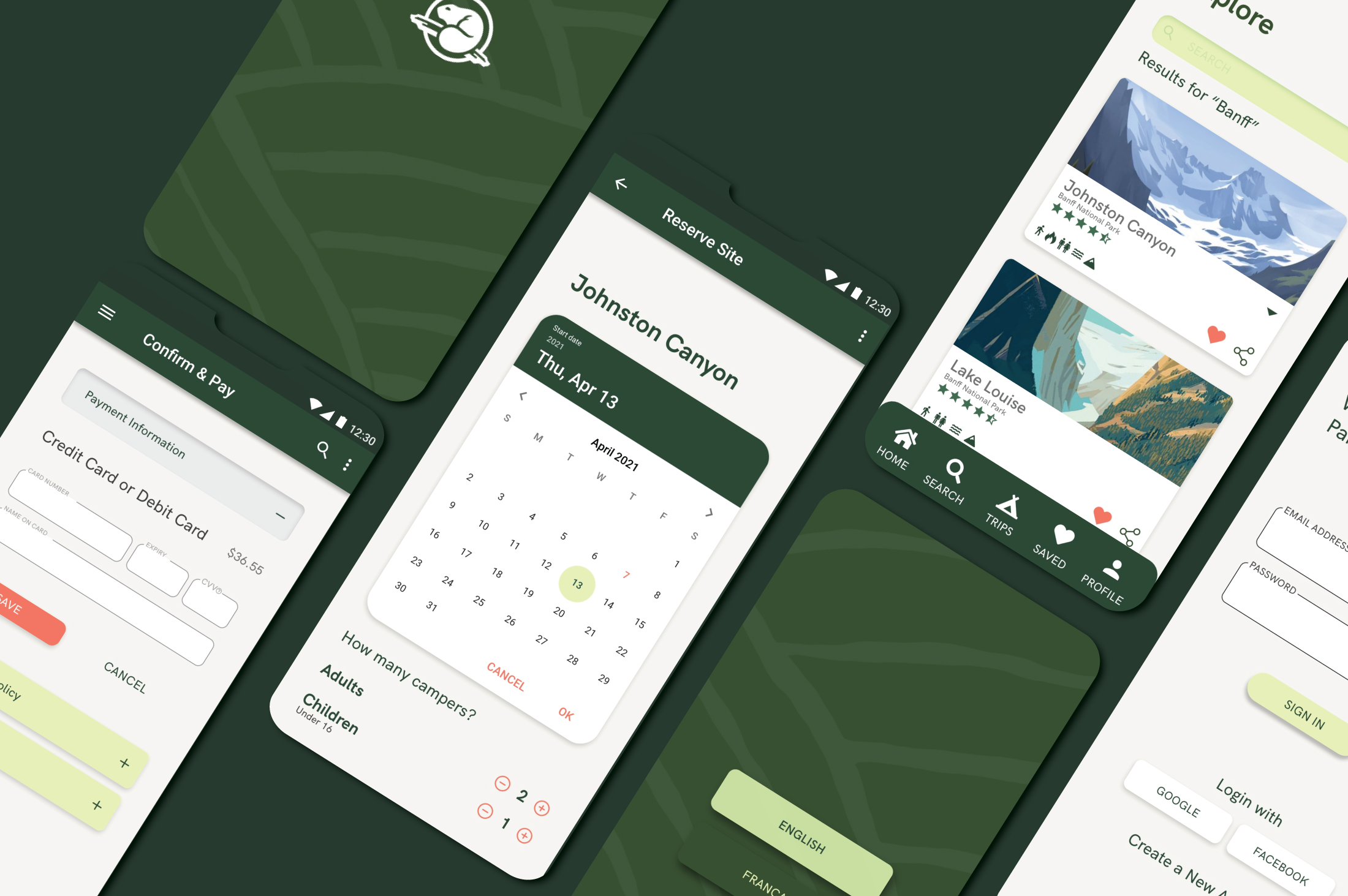Parks Canada UI Redesign - Image 1