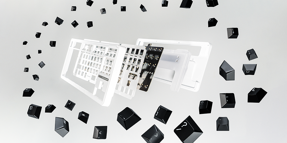 Conceptual Still Life: Space Keyboard