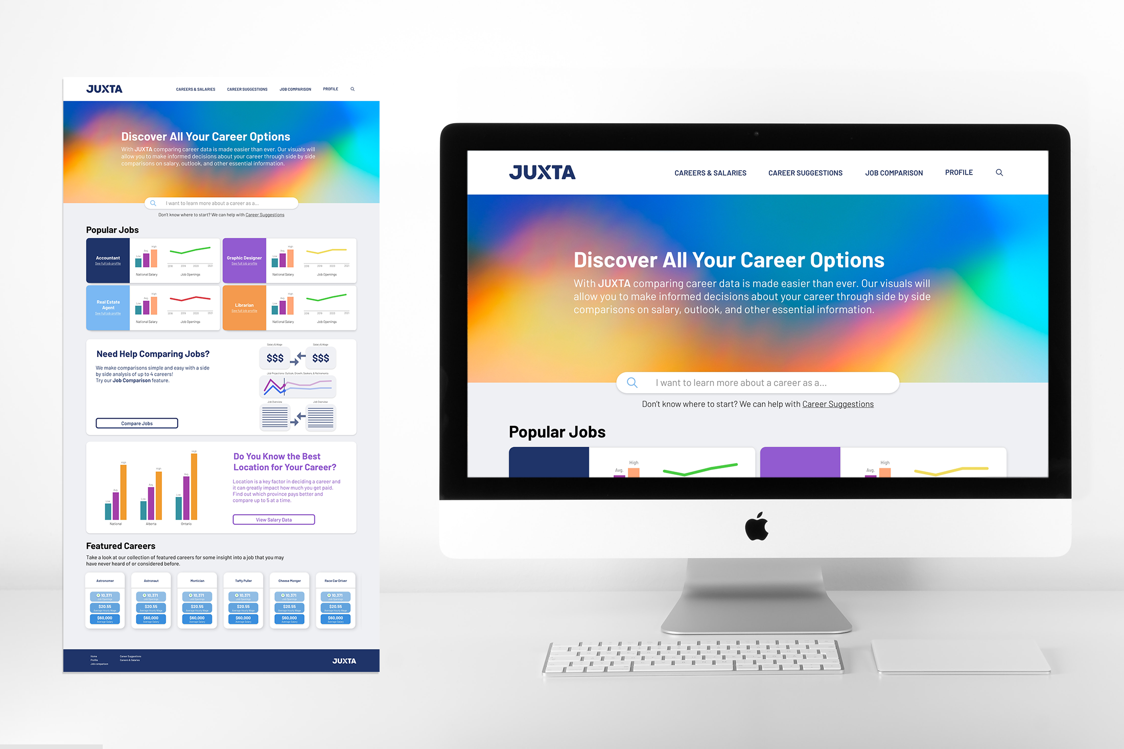 JUXTA: The Career Comparison Application - Image 1