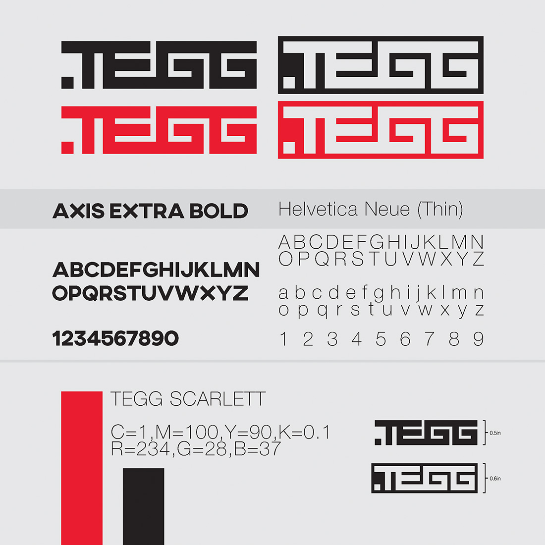 Branding: TEGG Redesign