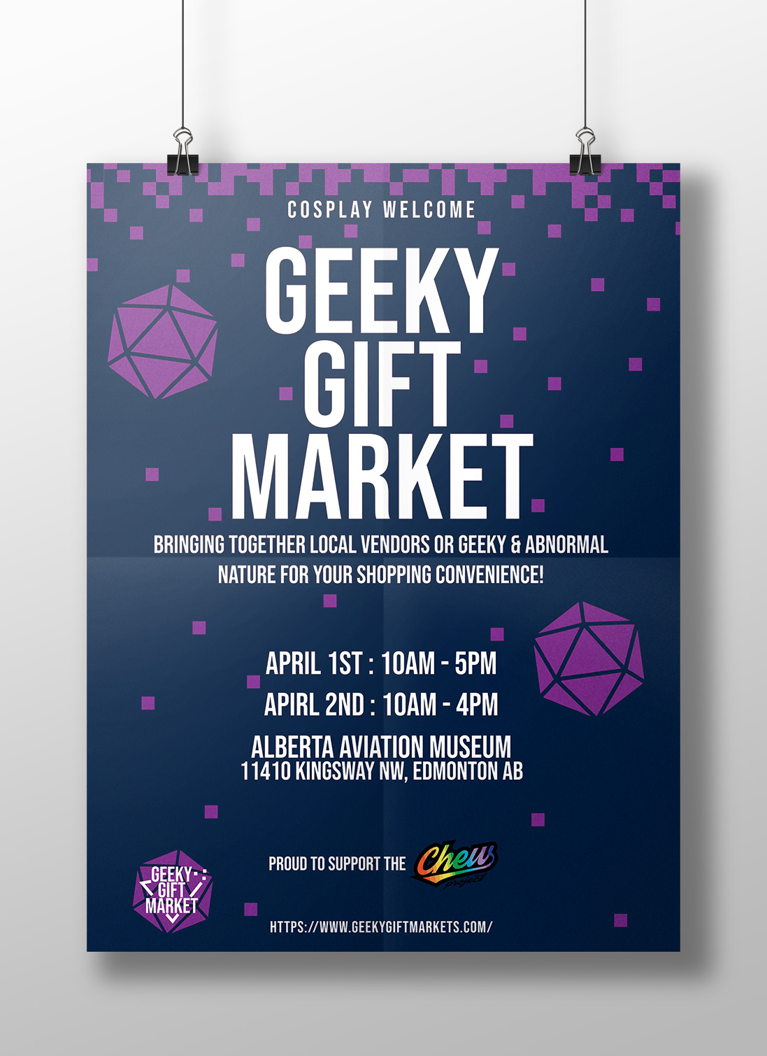 'Geeky Gift Market' Re-Branding