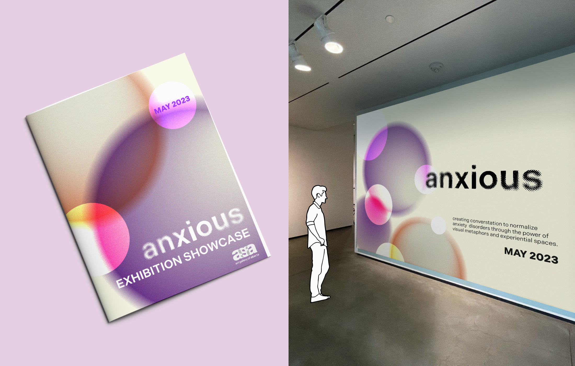 Anxious: Exhibition Design