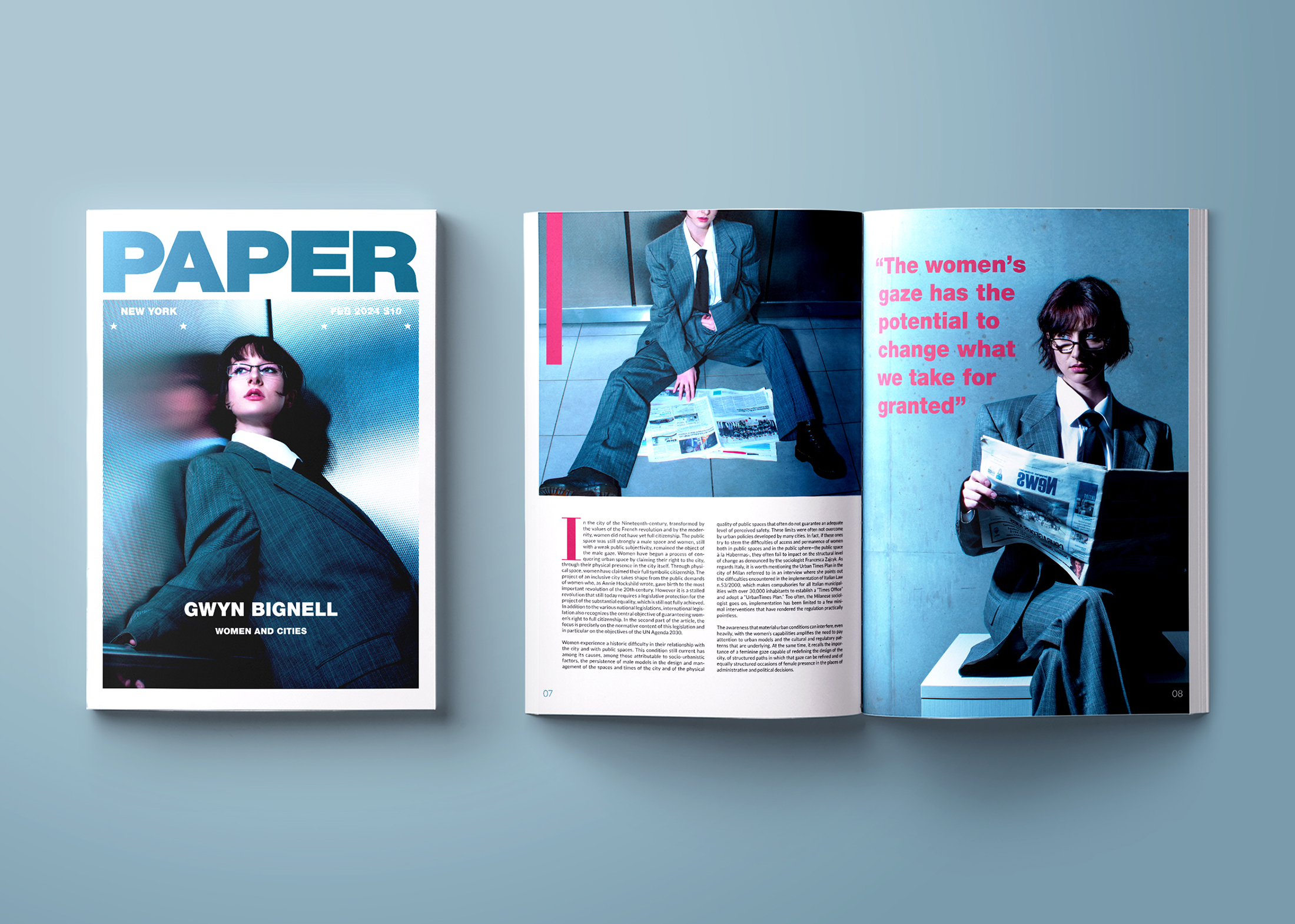Paper Magazine: Women and Cities