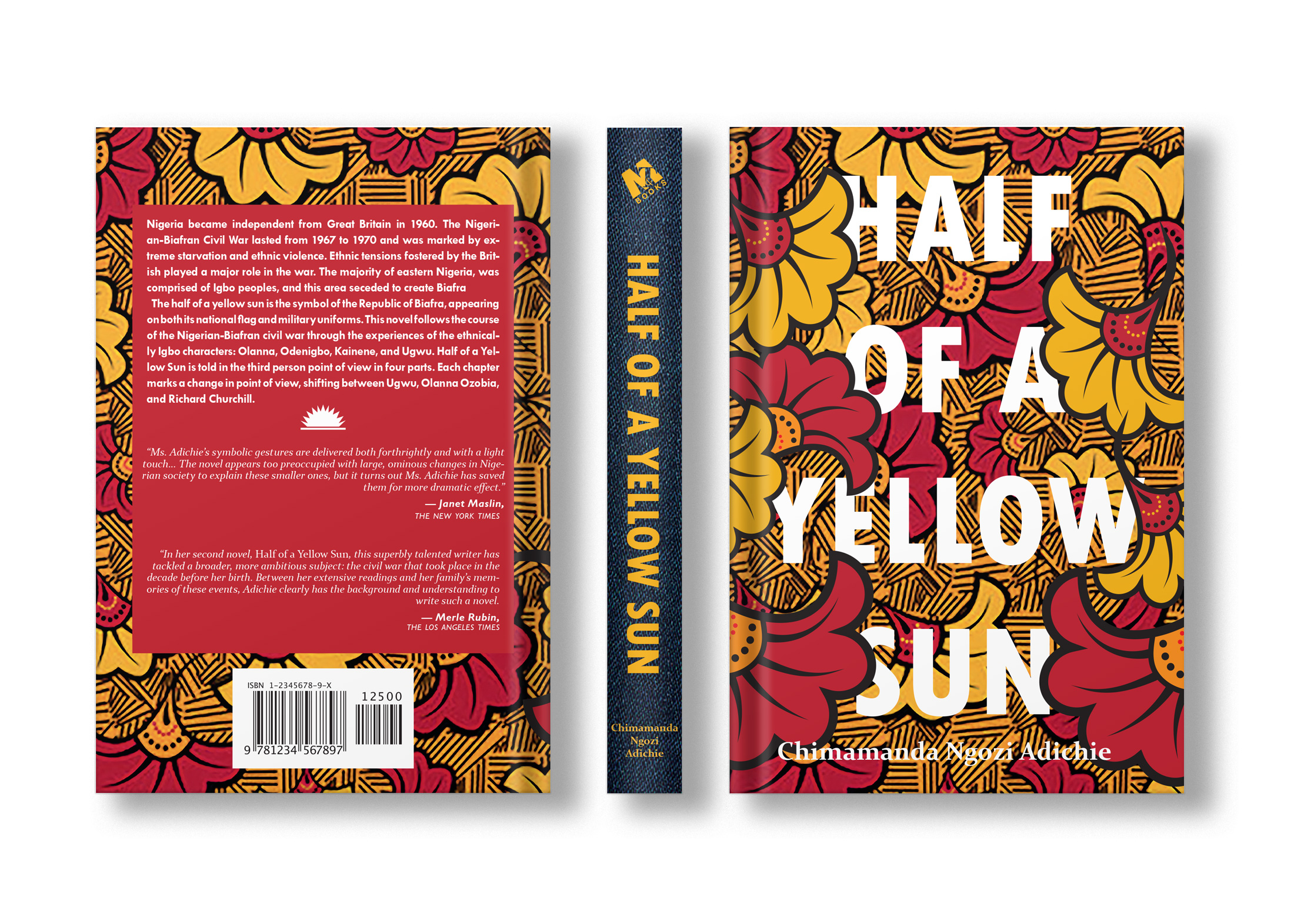 Half of a Yellow Sun - Book Redesign