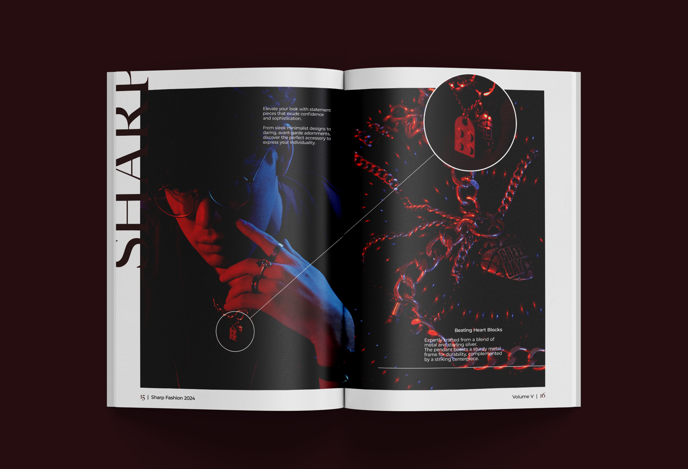 Sharp Fashion Magazine: Photography and Layout