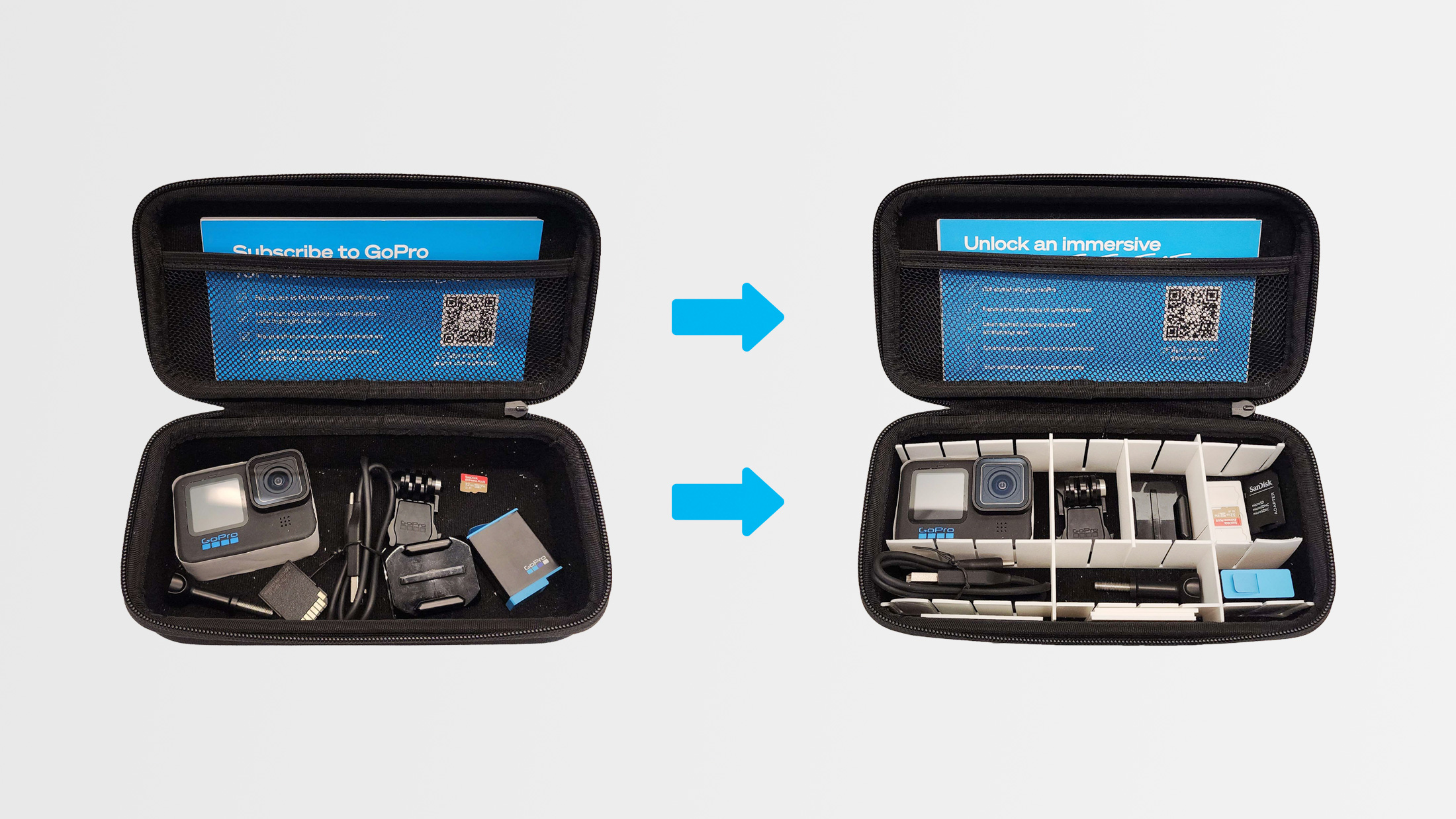 Elevating Adventure: Interactive Action Camera Packaging