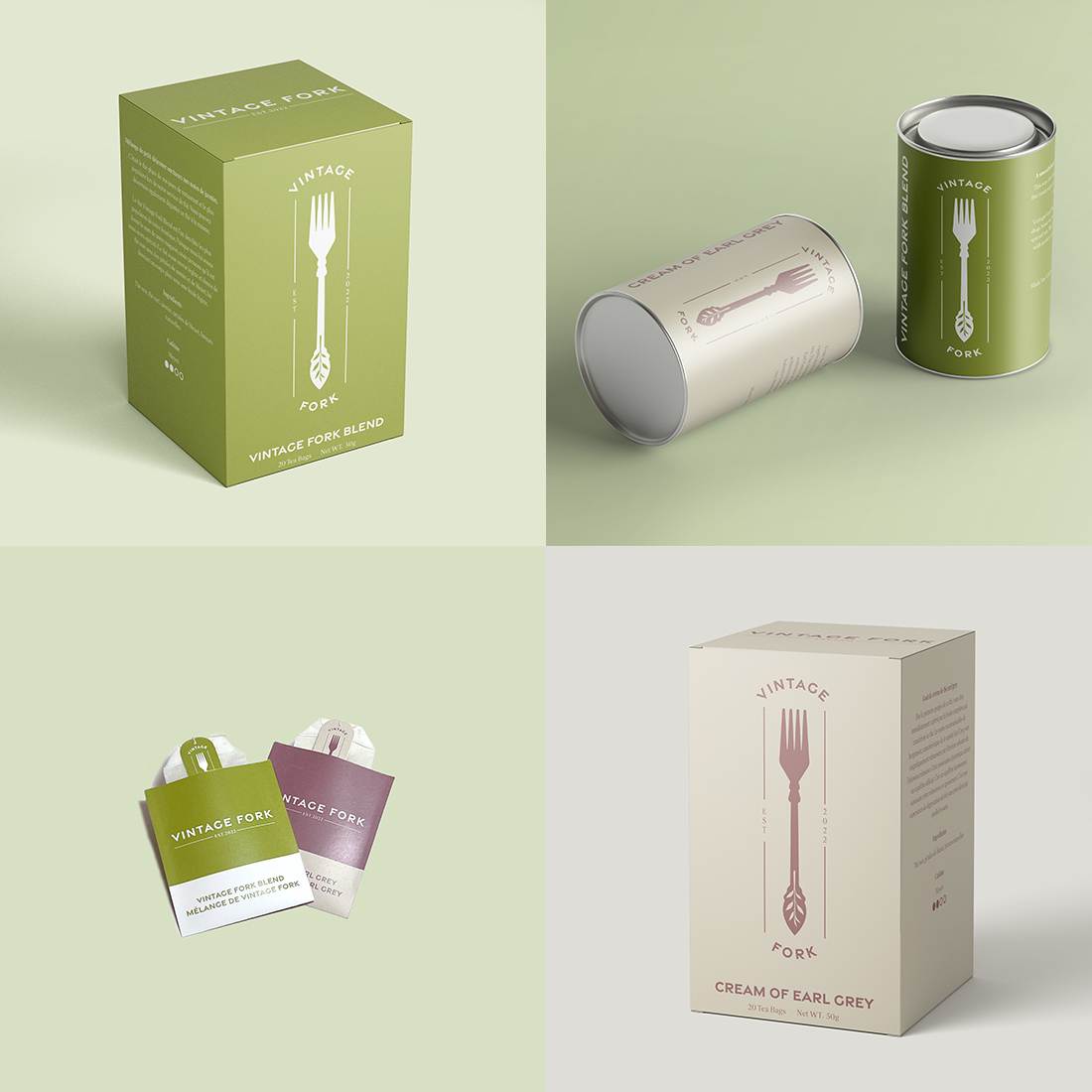 Vintage Fork Branding