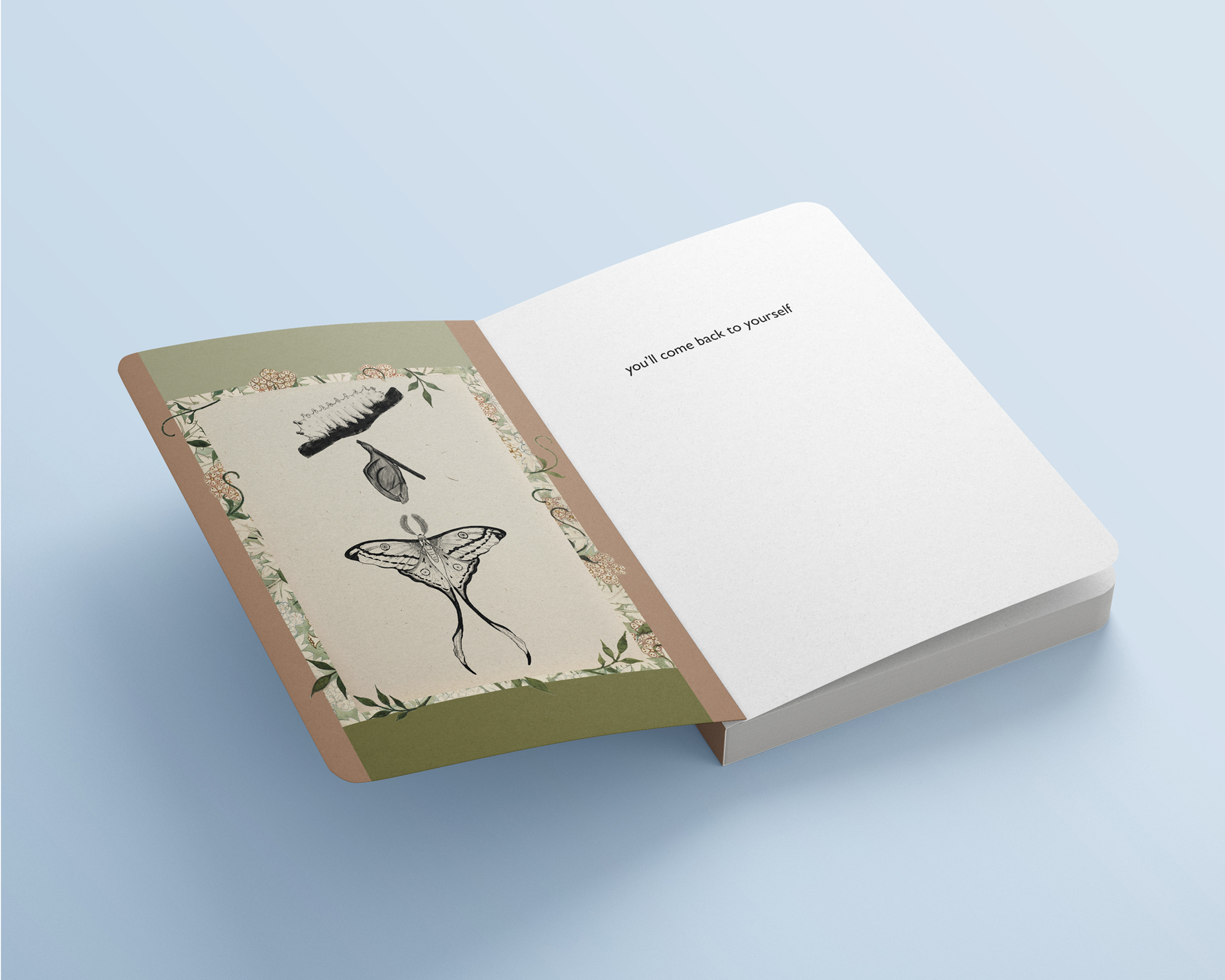 Book Re-Design: You'll Come Back To Yourself 