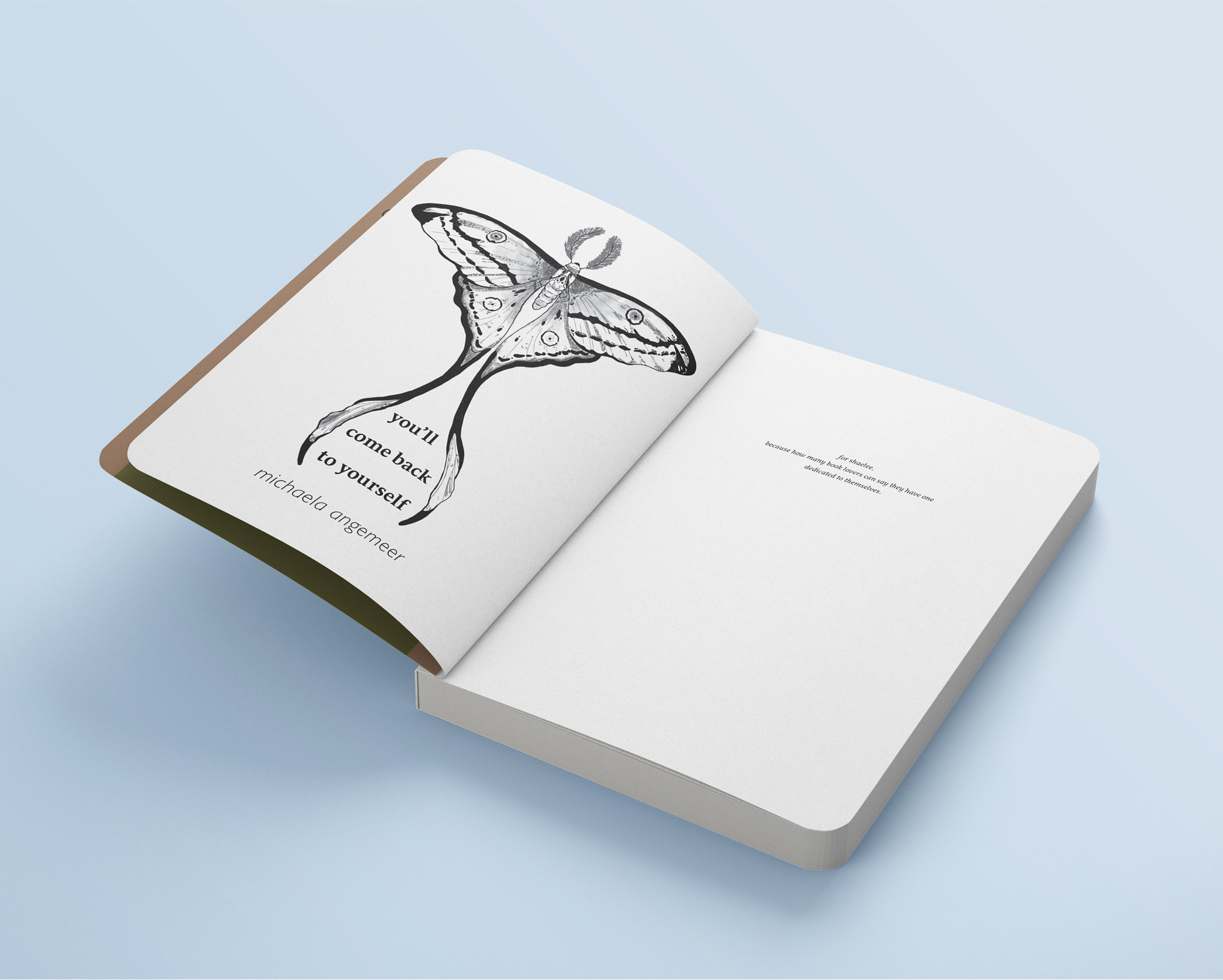Book Re-Design: You'll Come Back To Yourself 