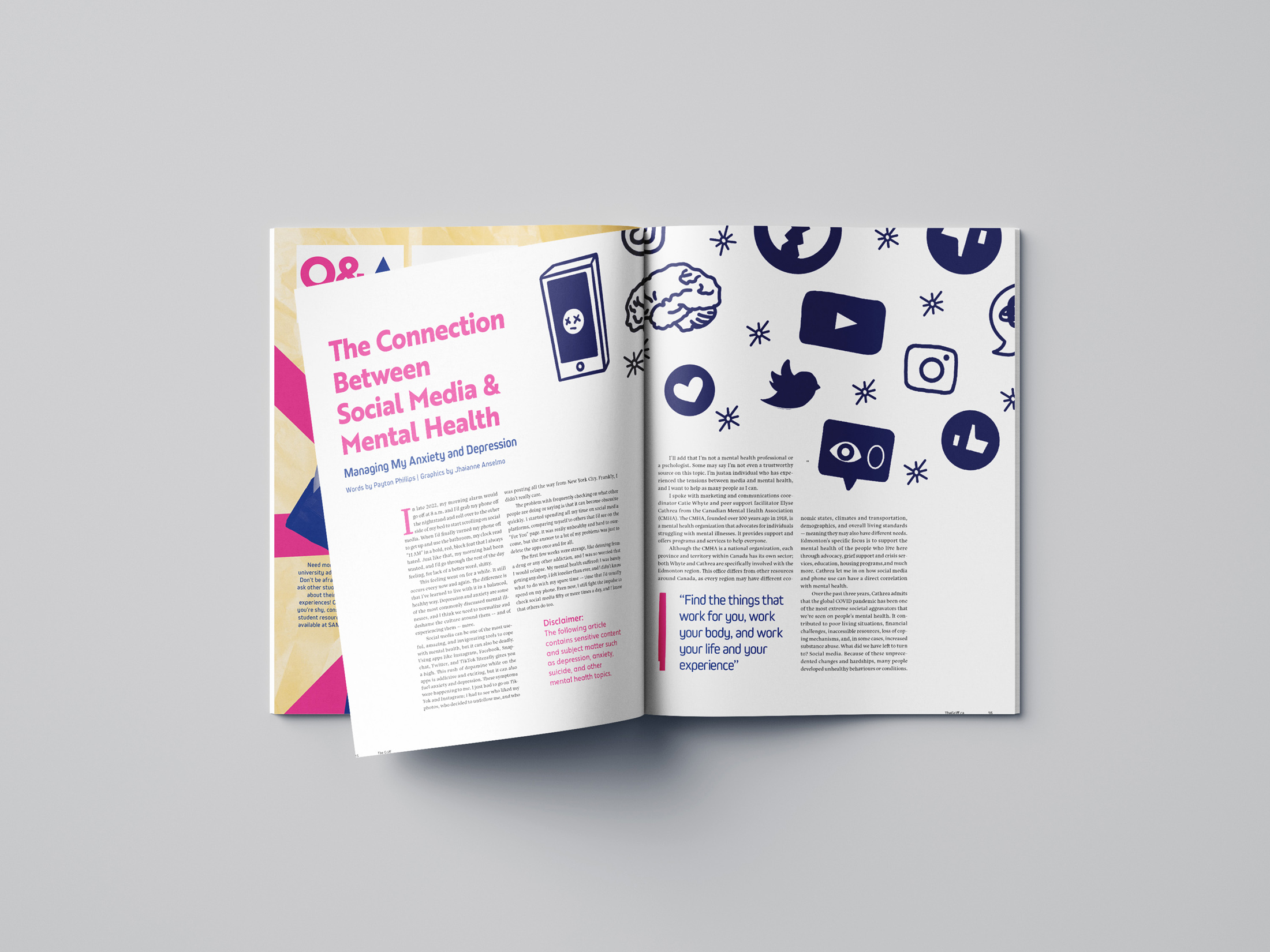 The Griff Magazine Redesign