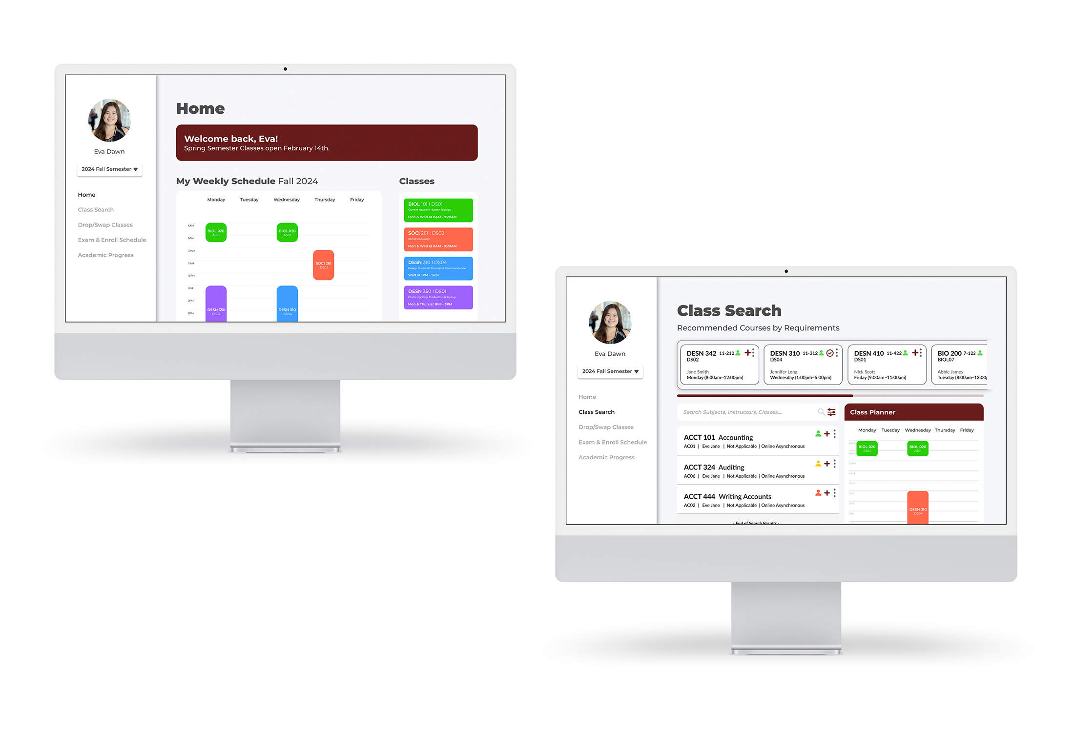 MacEwan’s mystudentsystem: Class Enrollment Redesign