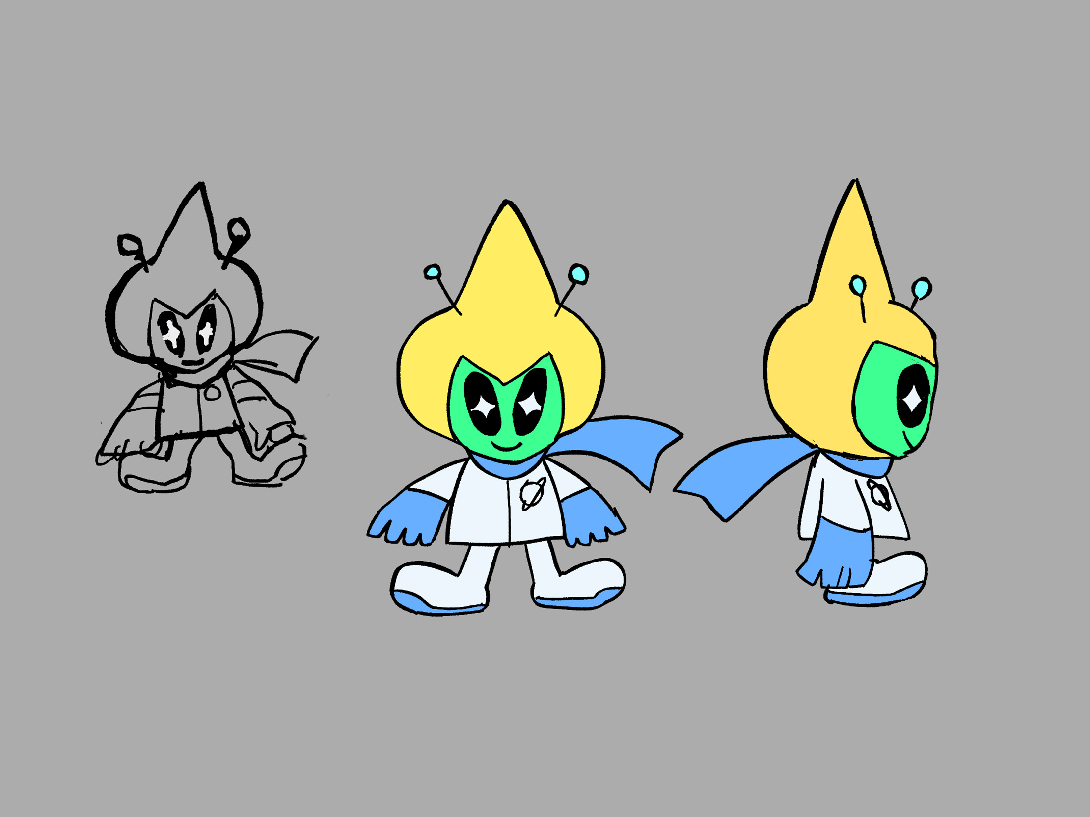 Alien Walk Cycle