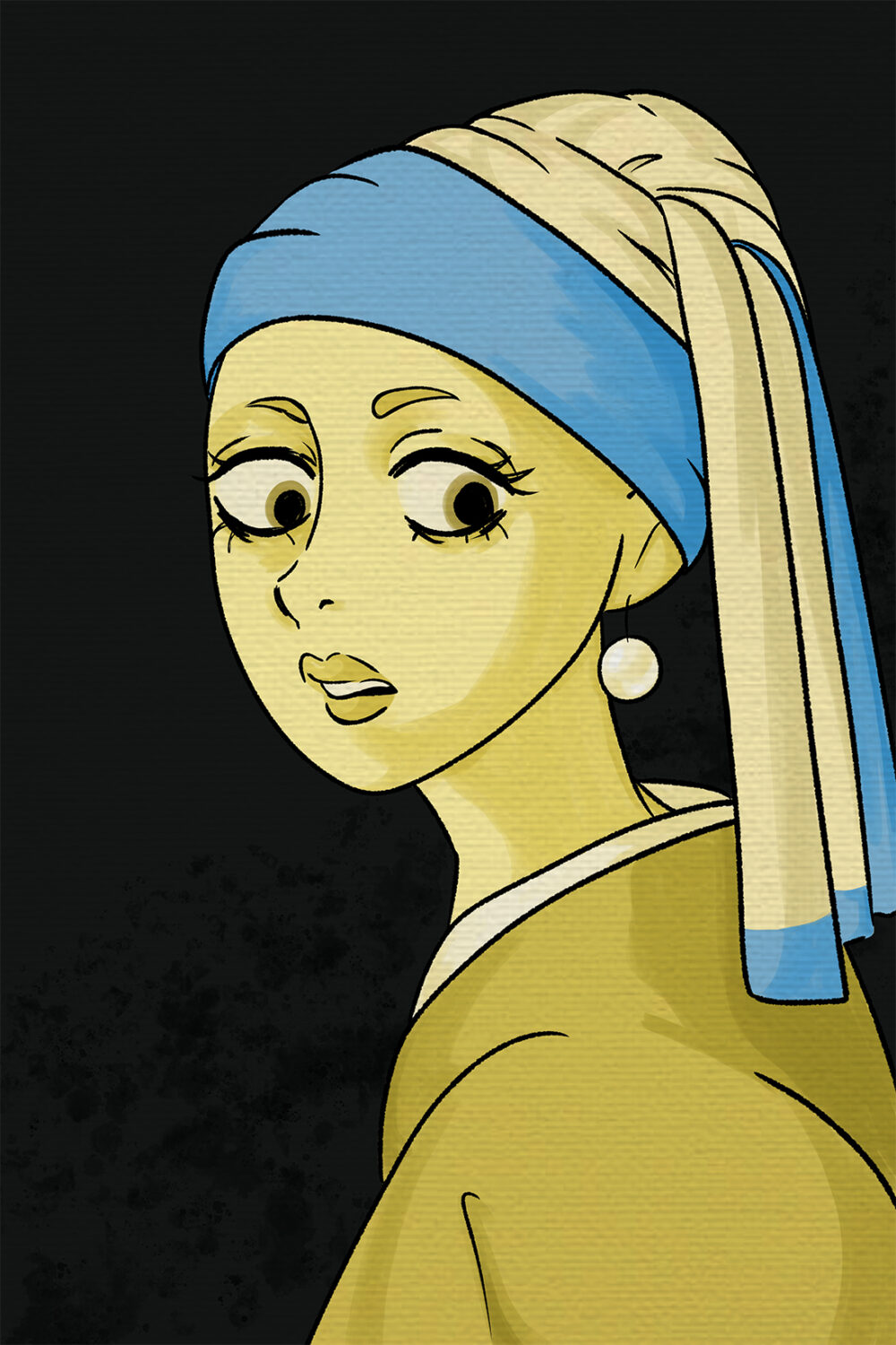 Girl with The Pearl Earring redraw