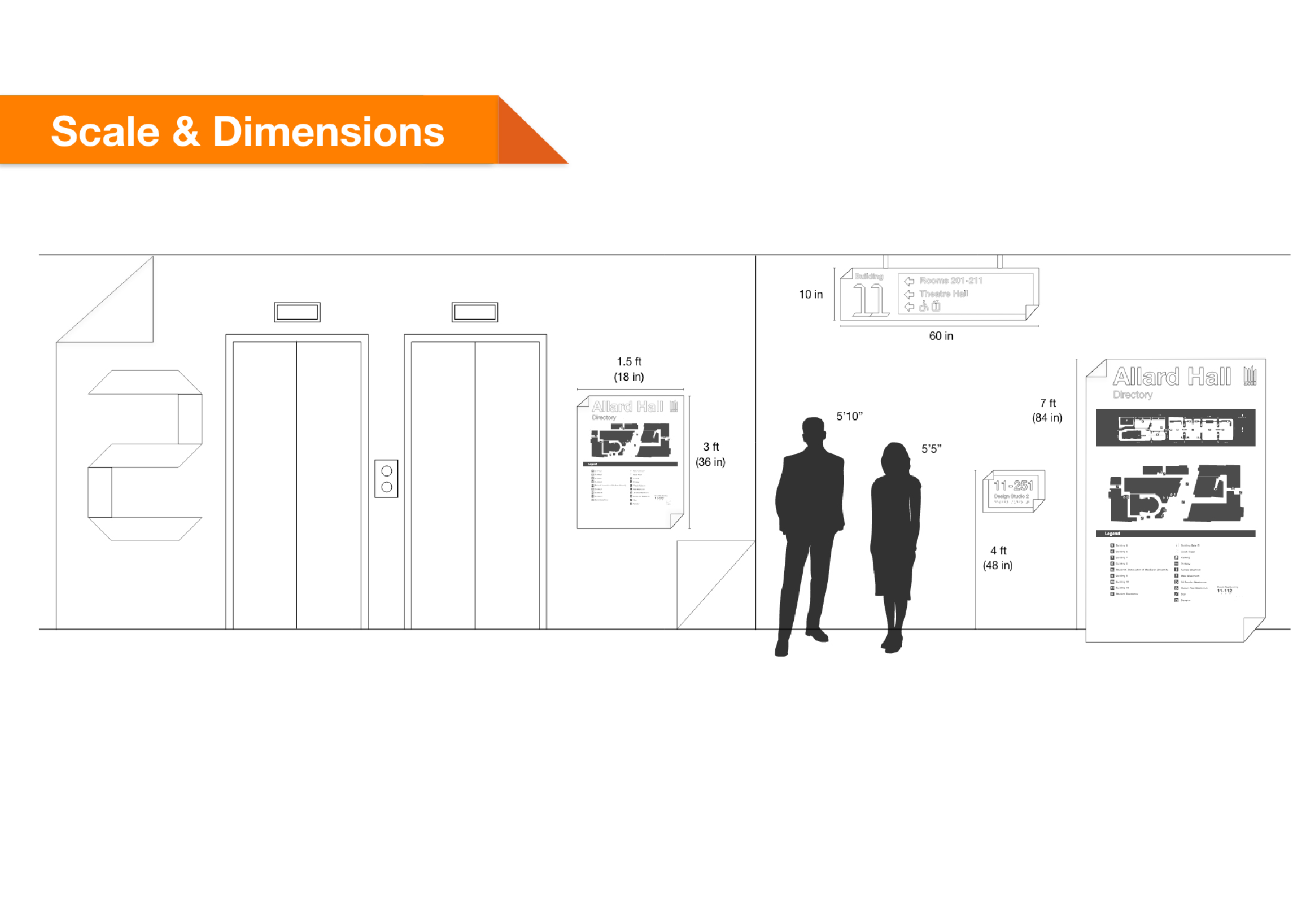 Allard Hall Wayfinding