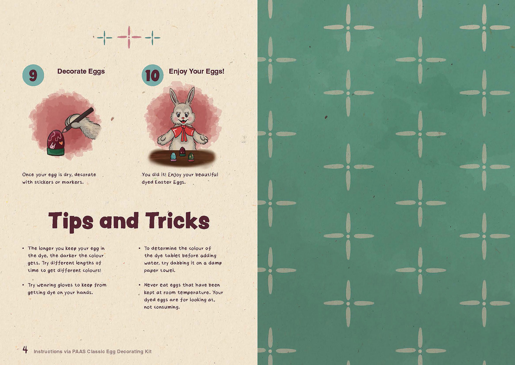 DESN313 P2 Clarke Gillian How-To-Dye-Eggs-Back Spread 2