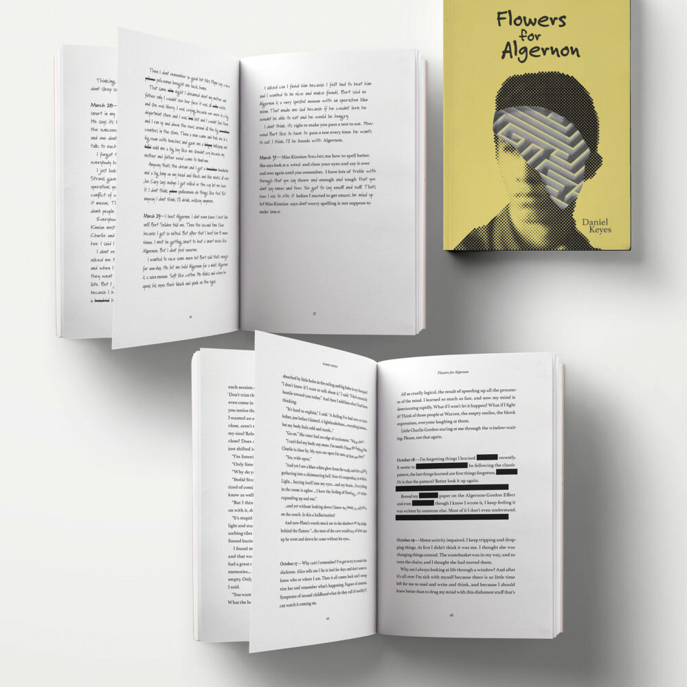 Book Design: Flowers for Algernon