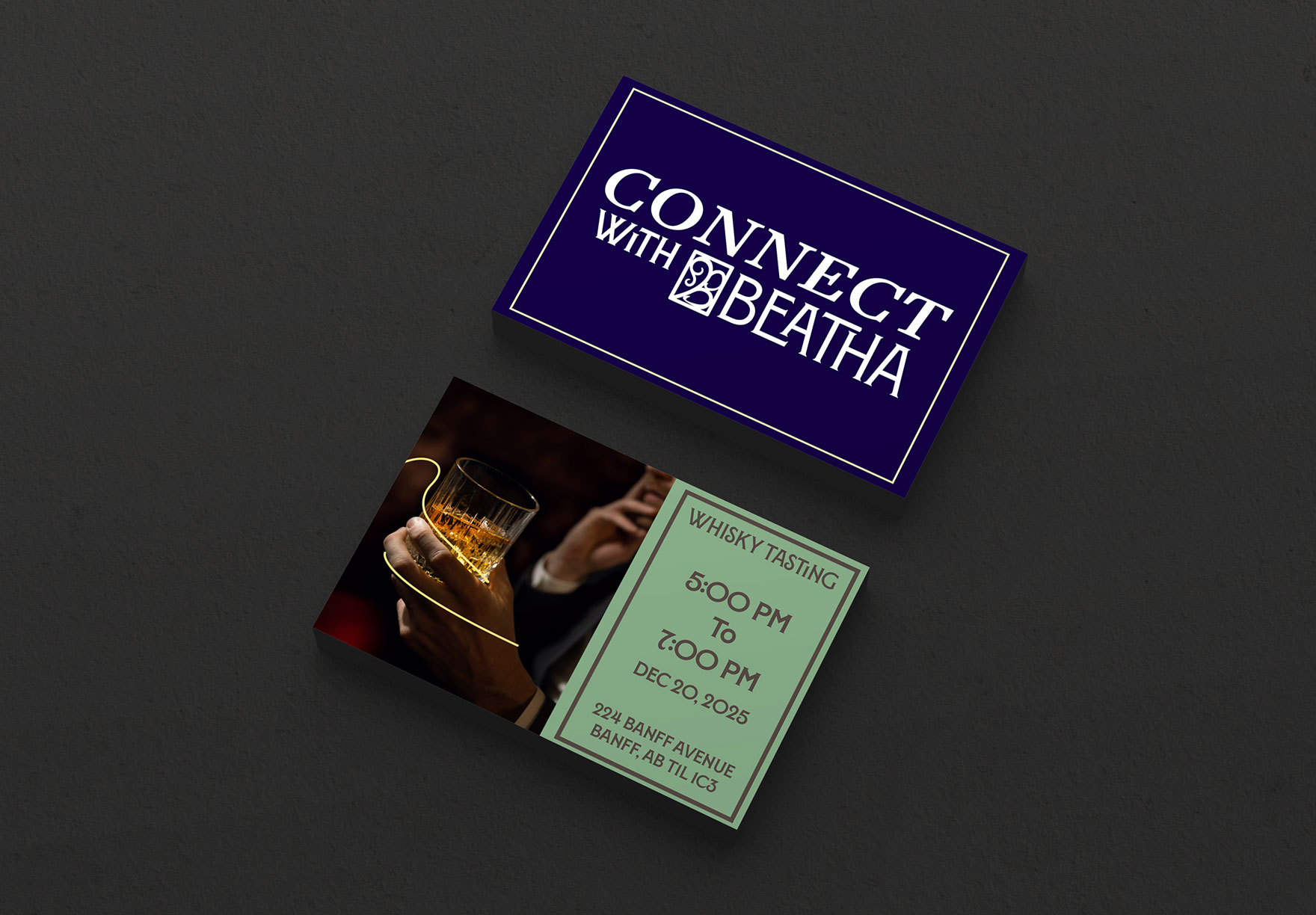 DESN318 P4 AlabbasBasel Beatha Business Card