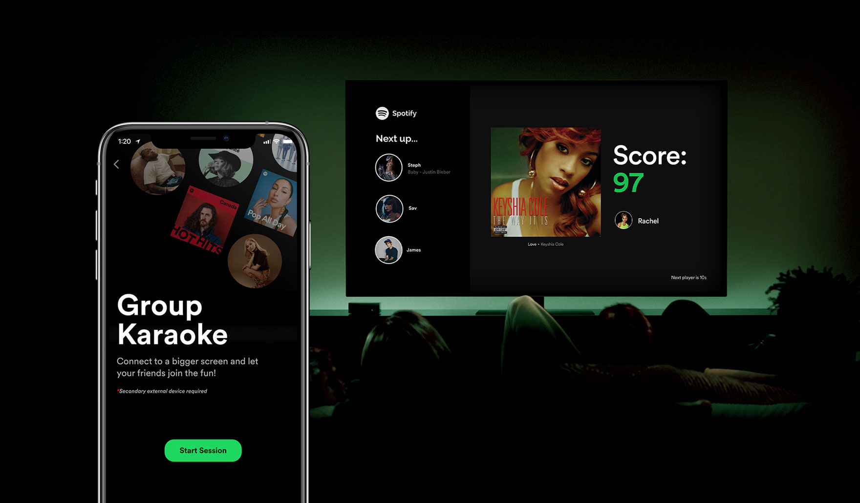 DESN344 P2 Nhan Rachel Project 2 Spotify Karaoke Cover