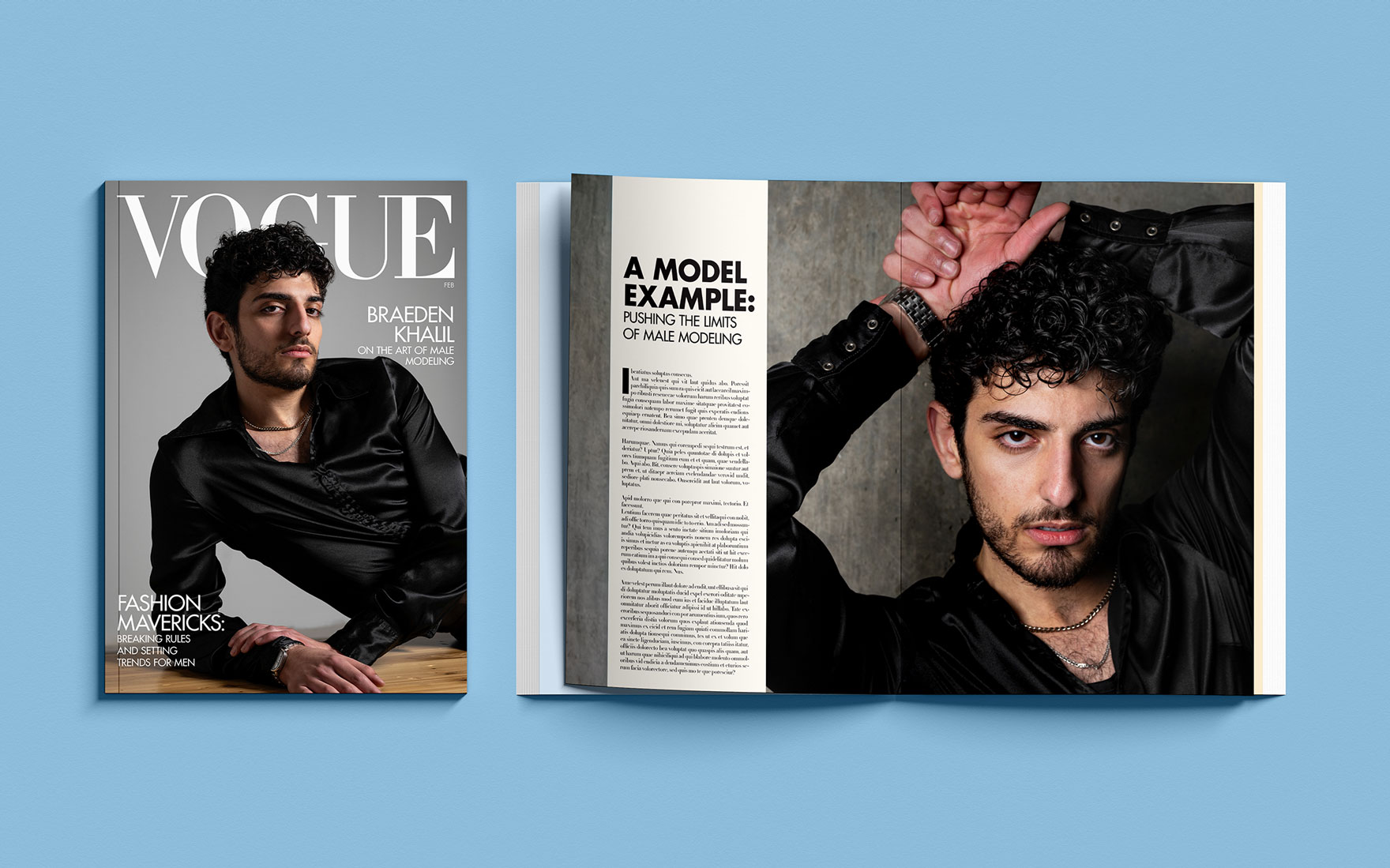 DESN350 P2 Poier Sam Editorial Spread