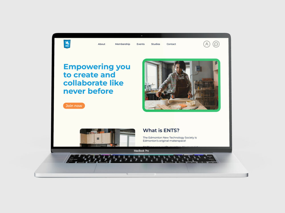 ENTS Website Redesign