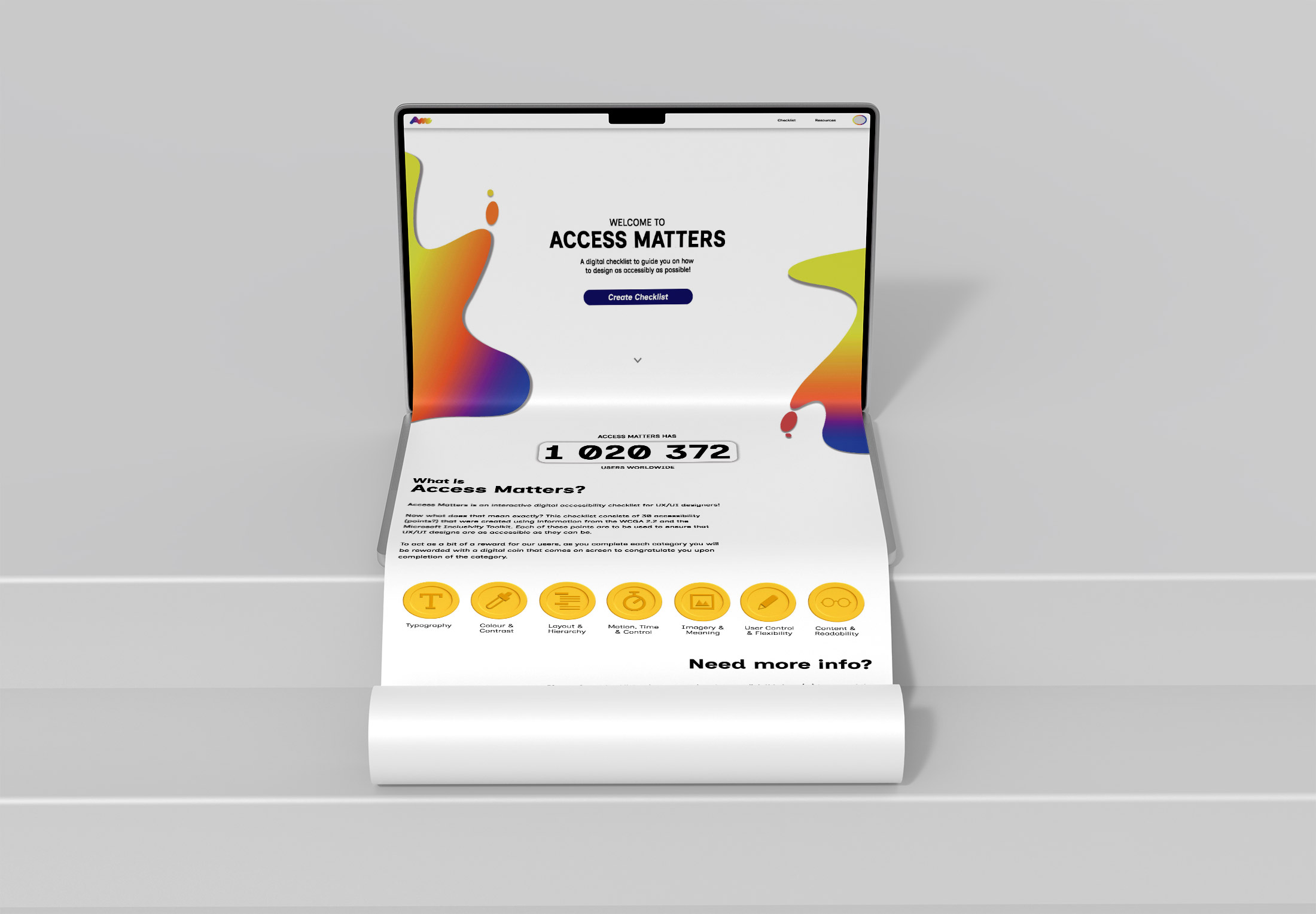 DESN 415 Landing Page Mockup Alabbas Basel